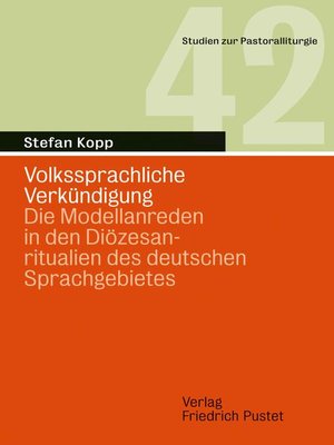cover image of Volkssprachliche Verkündigung